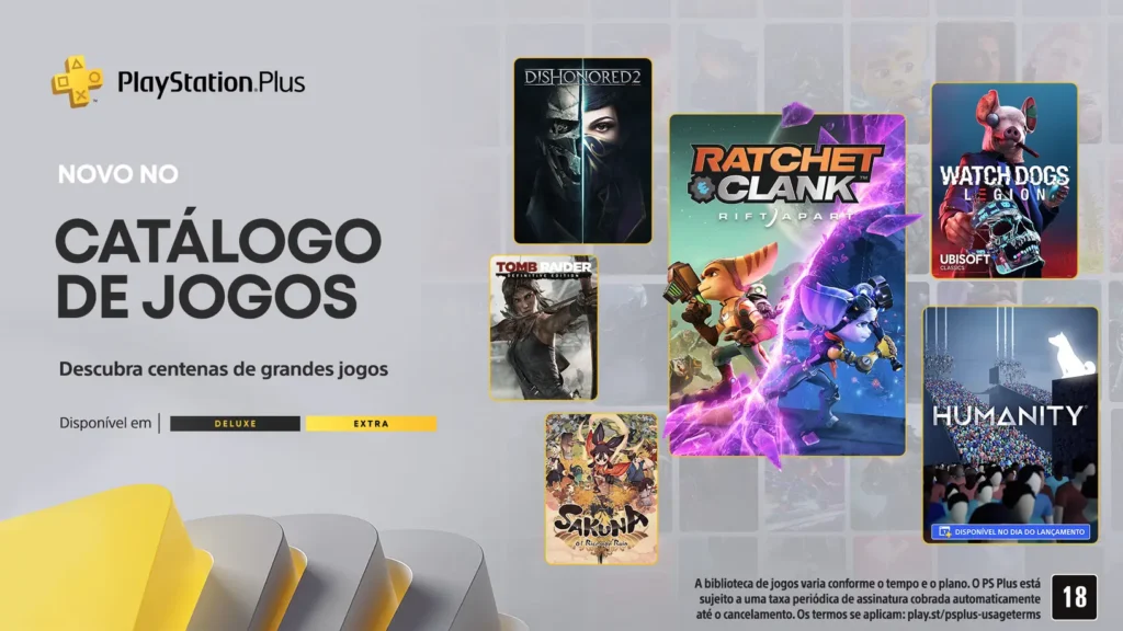 Novidade de maio da PlayStation Plus