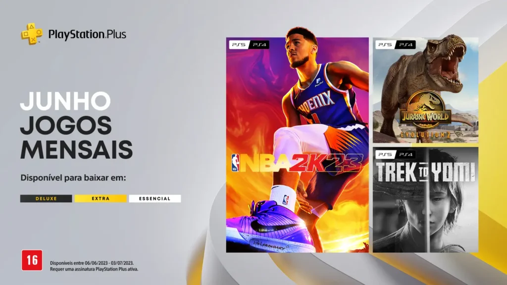Confira os jogos mensais PlayStation Plus para junho