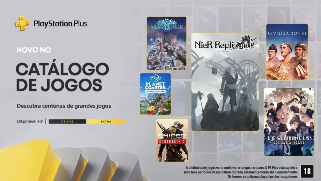 Conheça os jogos do Catálogo PlayStation Plus de setembro