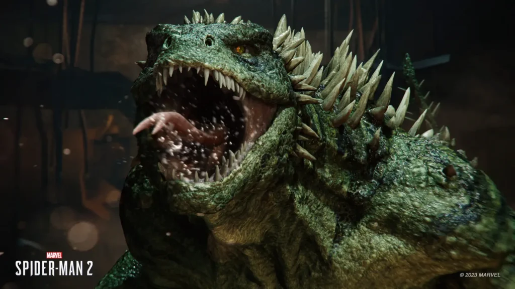 PlayStation revela curiosidades da criação de Lizard em Marvel’s Spider-Man 2