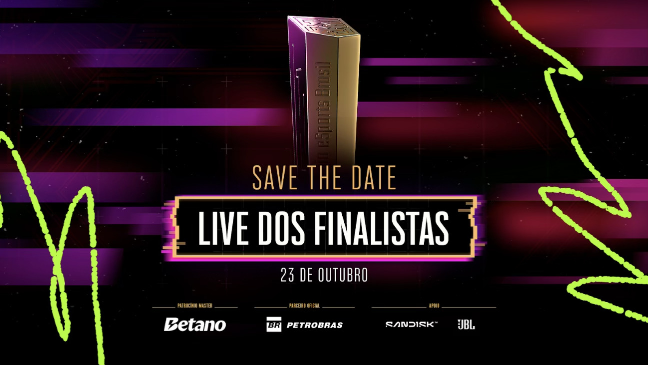 Prêmio eSports Brasil 2025 revela os grandes finalistas em live no dia 23/10